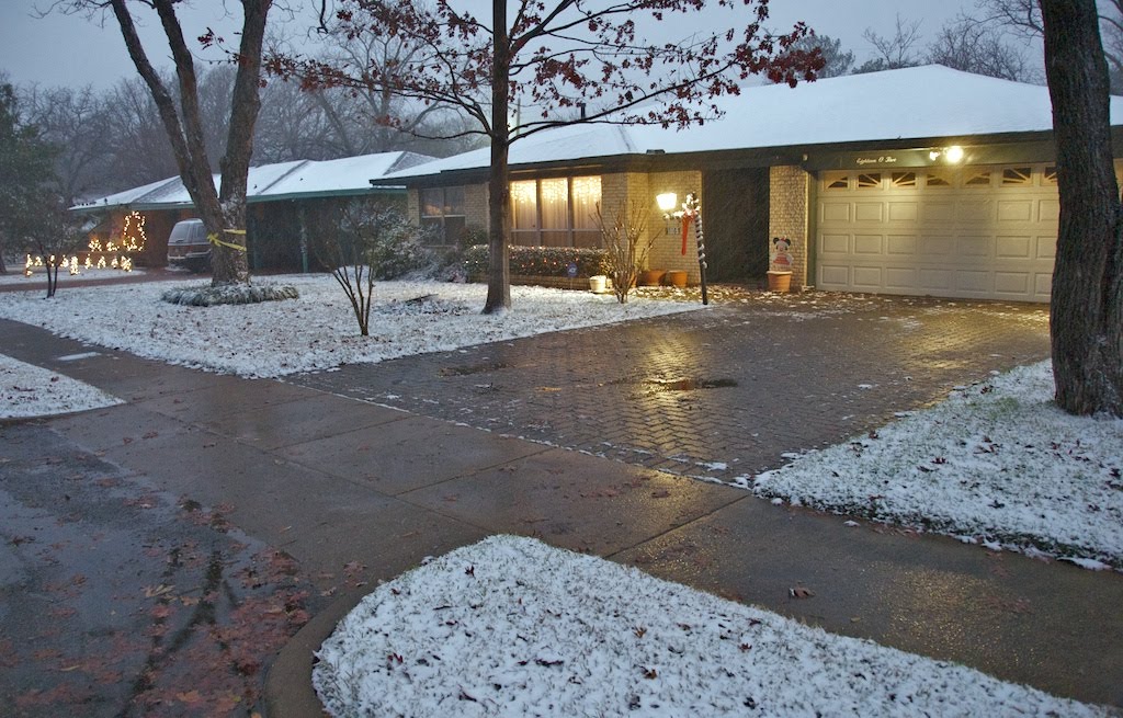 dallas snow ~Theeavesest~: Another beautiful snow in Dallas